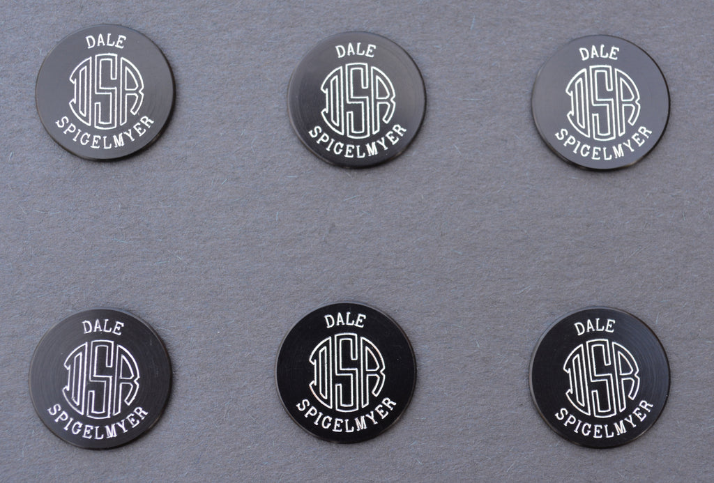 Personalized Monogrammed Golf Ball Markers (6 count) – ClubLinks